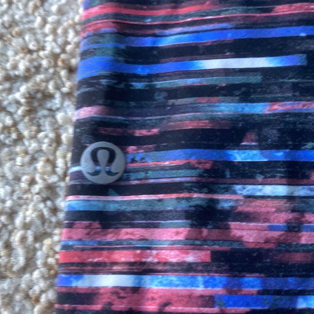 Lululemon Women’s Fast & Free 7/8 Tight II Nulux 25” Hinshu Alpine White Multi - Picture 10 of 10